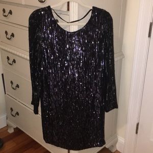 All Saints sequin dress